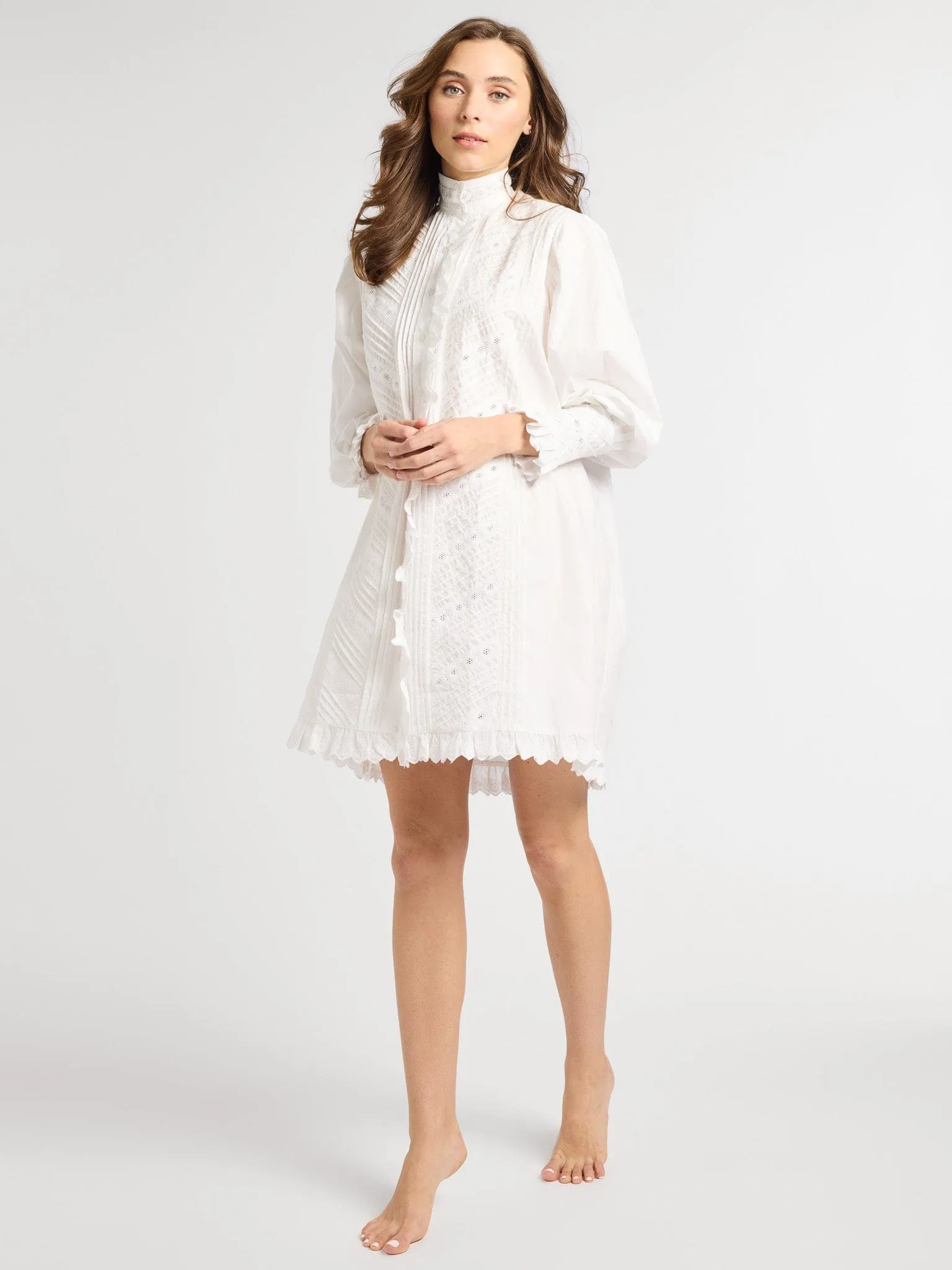 Picture Perfect Mika Dress in White