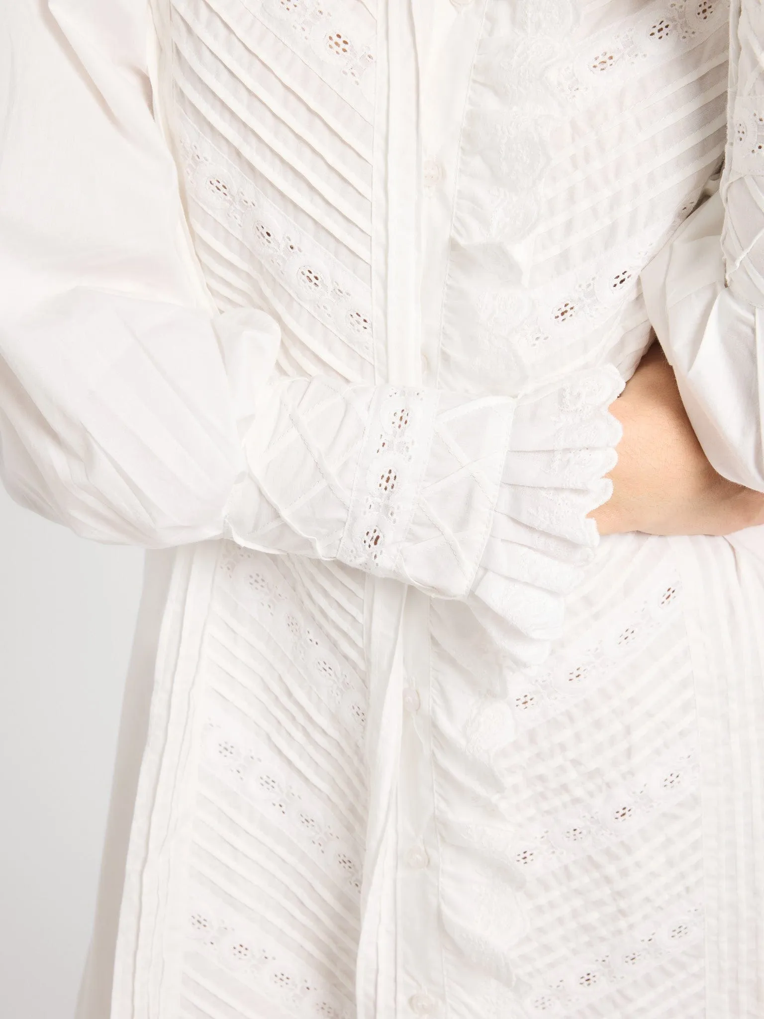 Fashionable Design Mika Dress in White