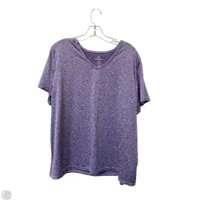 SweatGuard Lining Athletic Top Short Sleeve By Cmf In Multi-colored, Size: 2x