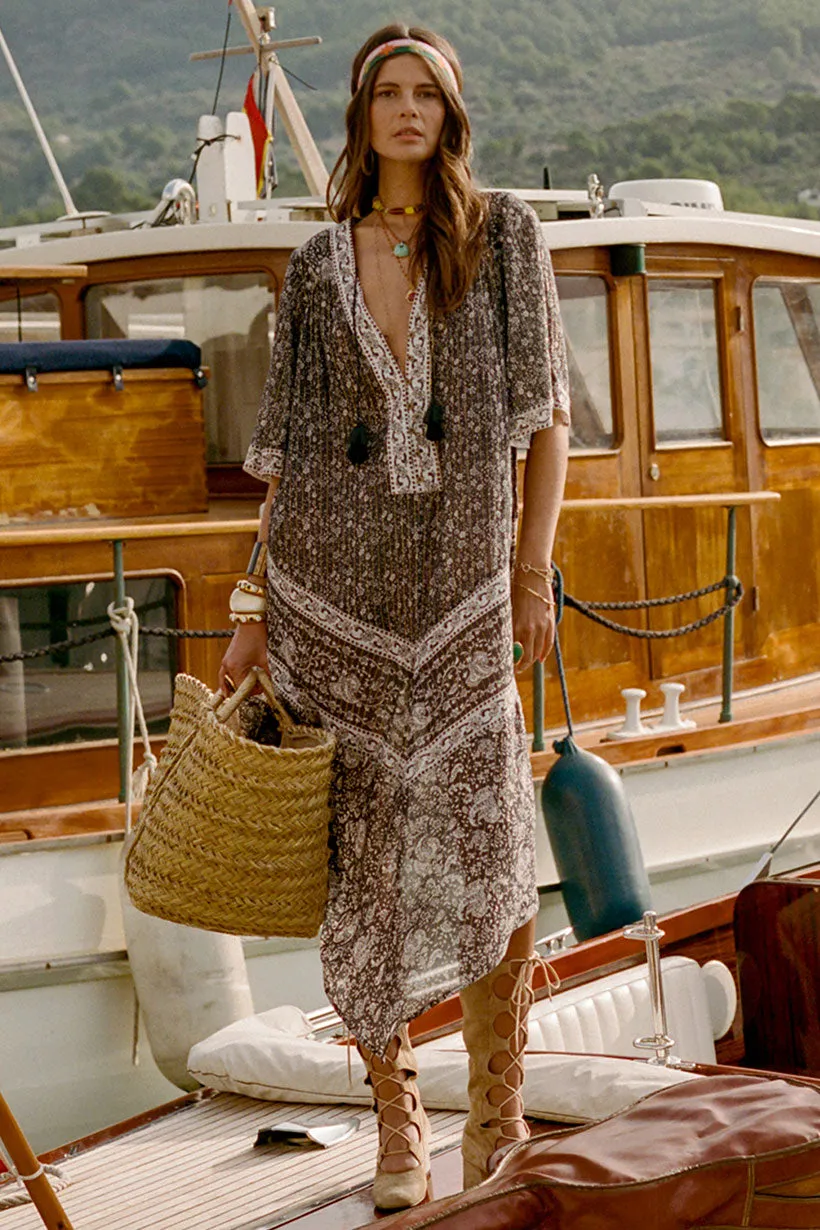 Little Bird Flutter Maxi Dress Emerging-Brand Date Nightwear