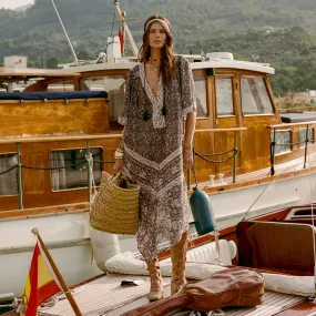 Little Bird Flutter Maxi Dress Comfortable and Chic Signature-Style