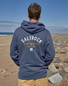 Cozy Layered Wear Everyday Wear Location - Mens Pop Hoodie - Dartmouth - Dark Blue
