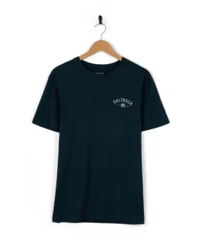 Ergonomic Cut Location Poole - Mens T-Shirt - Blue