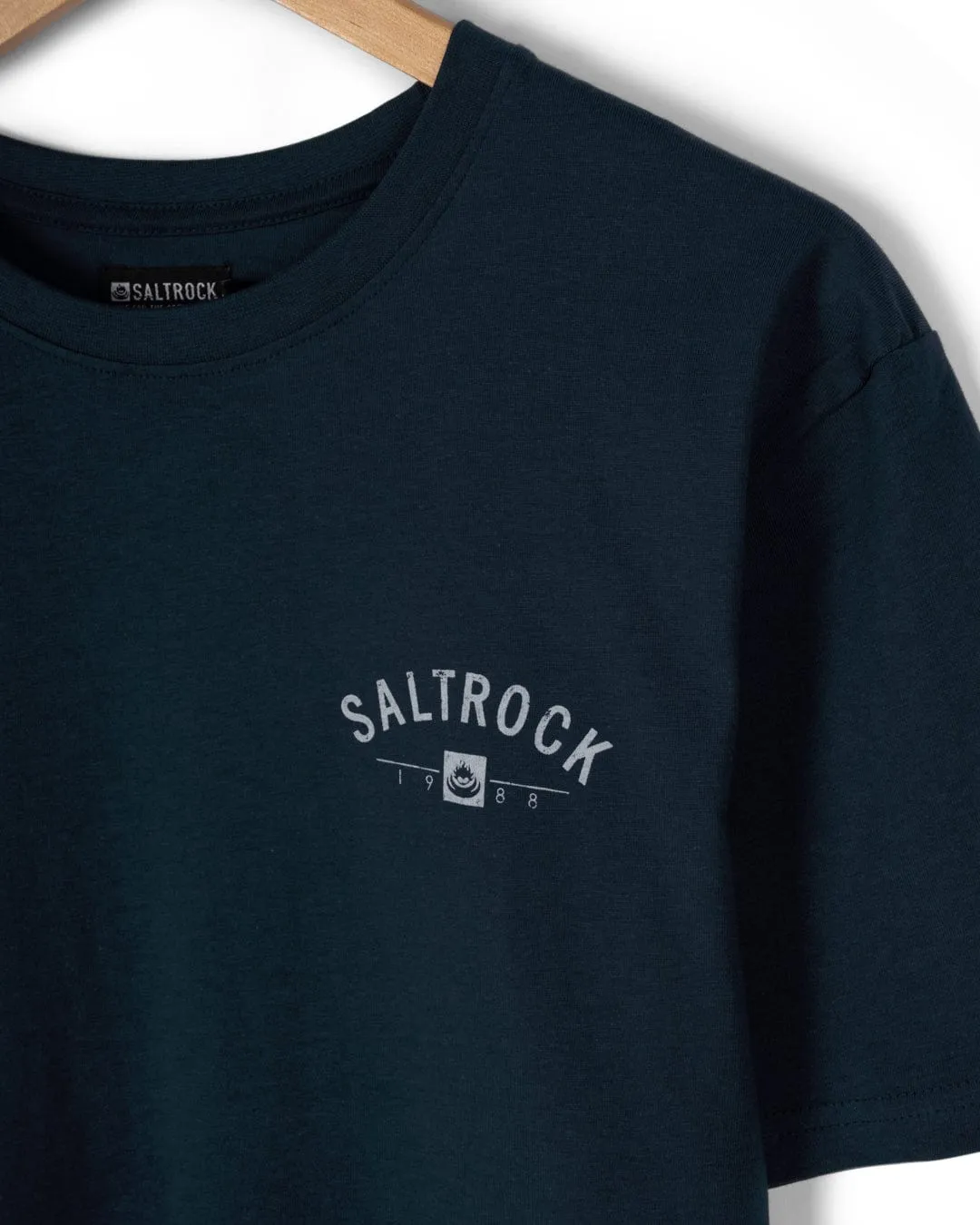 Location St Ives - Mens T-Shirt - Blue Bright Color