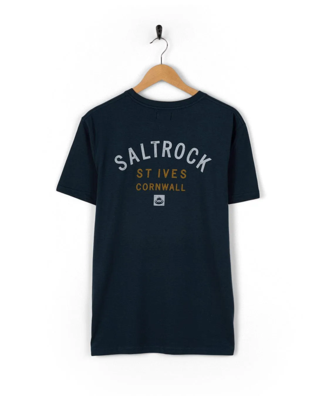Bold Design Perfectly Fit Location St Ives - Mens T-Shirt - Blue
