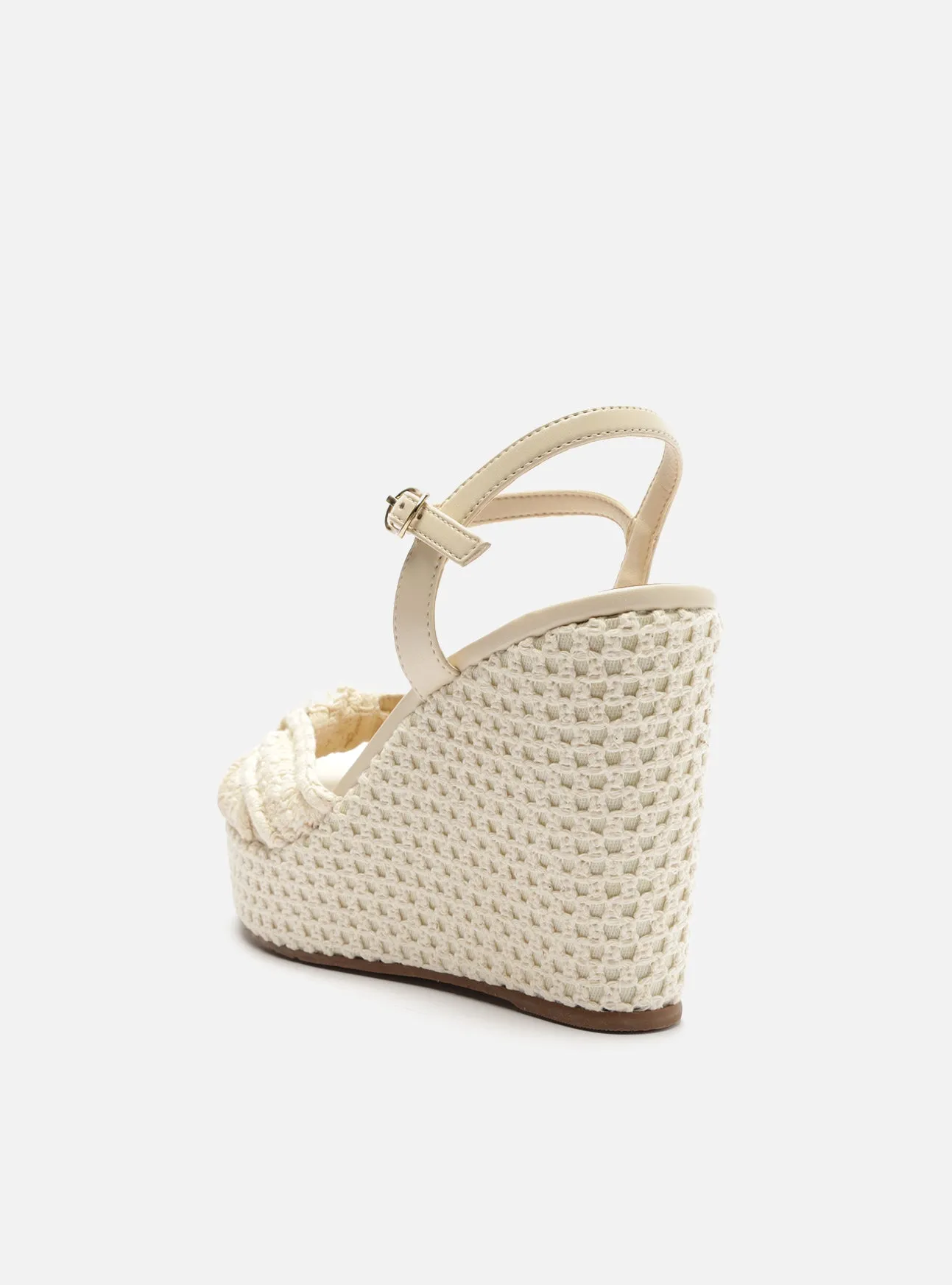 Ultra Flex Construction Closed Cell Foam Brianna Platform Sandal