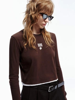 Long Sleeve Contrast Top Ultra Lightweight Build Dynamic Fit System