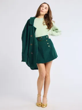 Quiet Style Lorelei Skirt in Spruce Cord