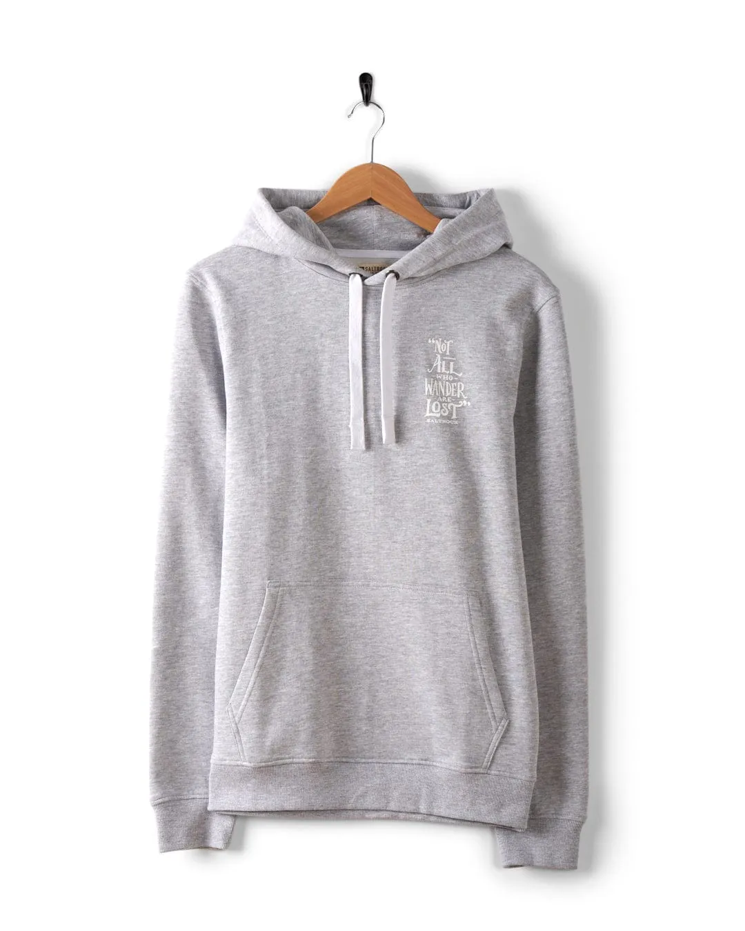 Casual Vibe Seasonal Must-Have Lost Ships - Mens Pop Hood - Grey