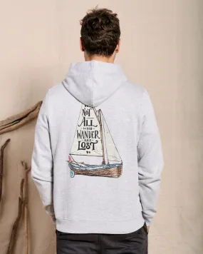 Lost Ships - Mens Pop Hood - Grey Cozy Knit Fit