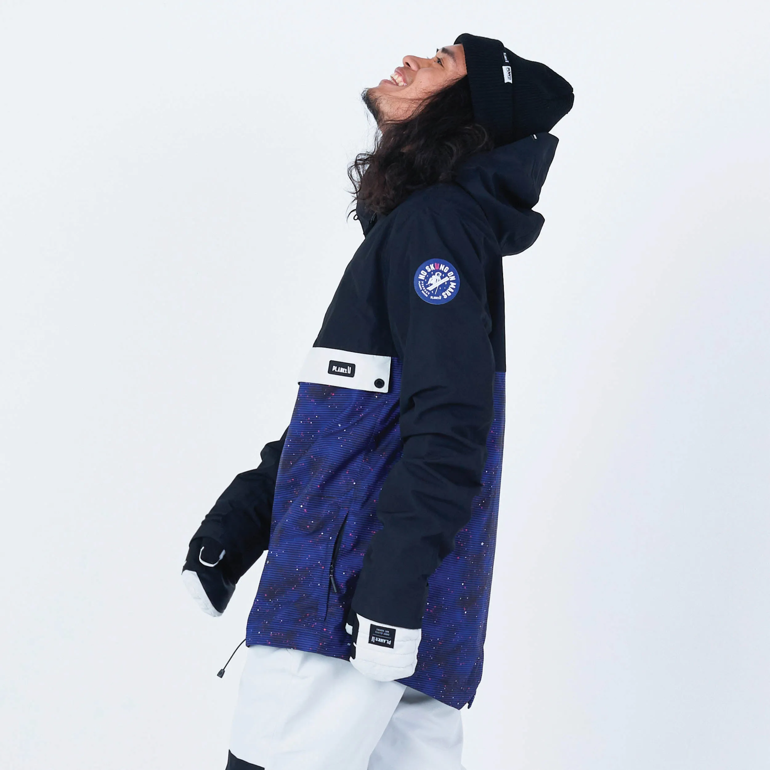 Men's 'No Skiing On Mars' Happy Days Anorak Fall Outfit