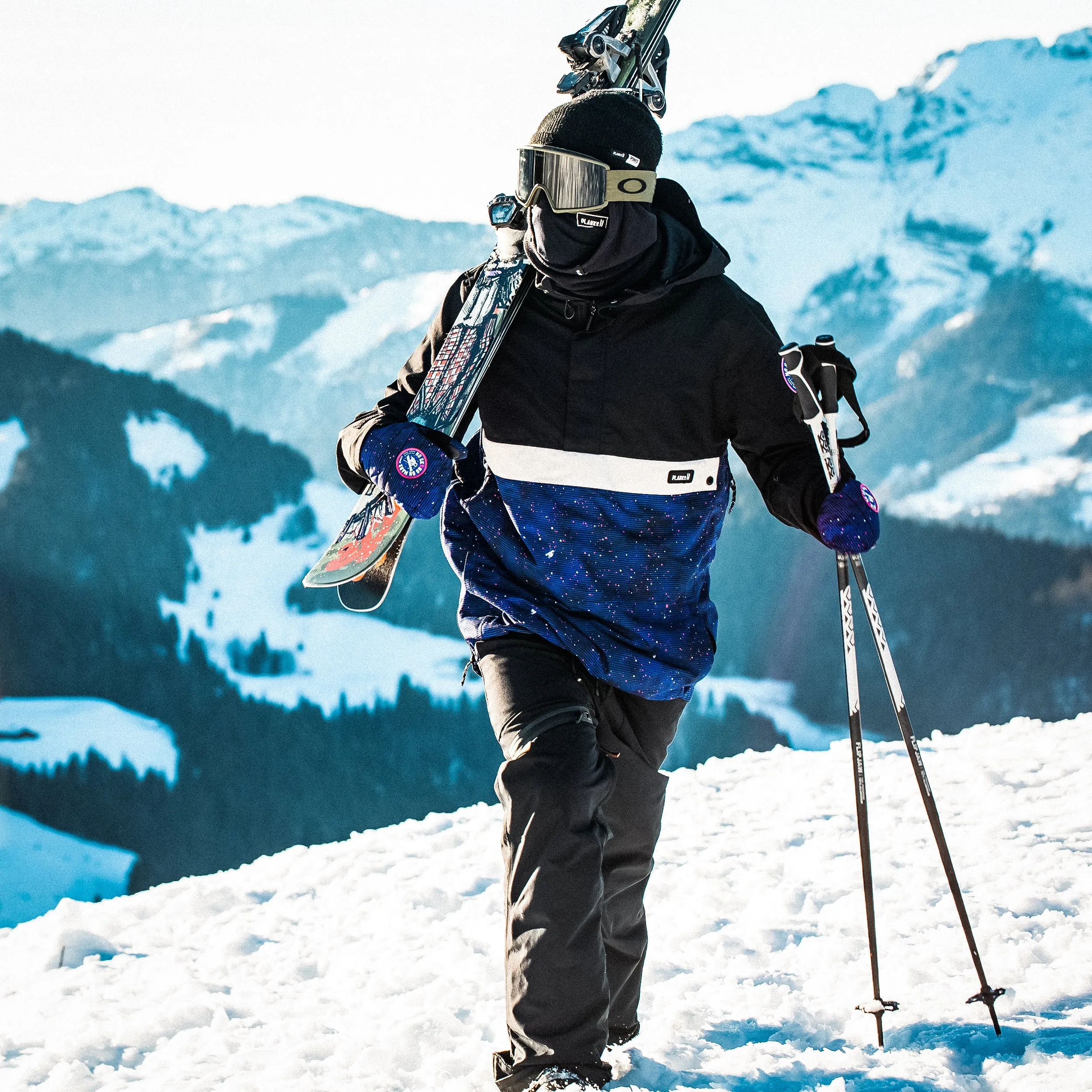 Men's 'No Skiing On Mars' Happy Days Anorak Cold Climate