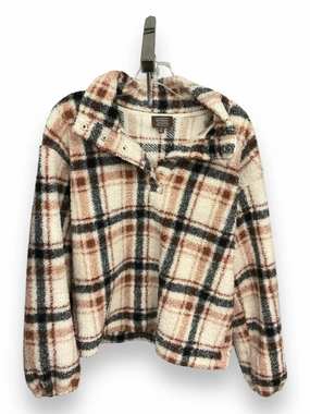 Top Long Sleeve By Clothes Mentor In Plaid Pattern, Size: S Flexible Ribbed Cuffs