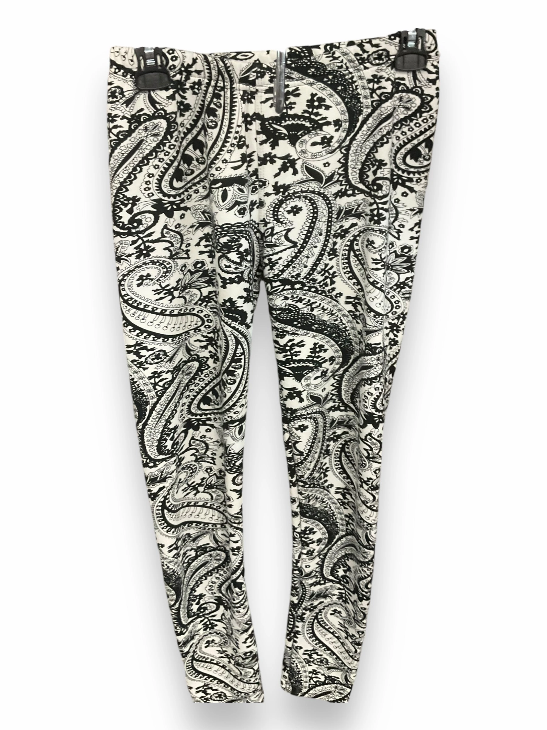 Temperature Control Technology Pants Leggings By Clothes Mentor In Paisley Print, Size: Osfm