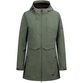 MultiPocket Configuration Fleece Backing Trespass Womens Aylmer Waterproof Softshell Jacket
