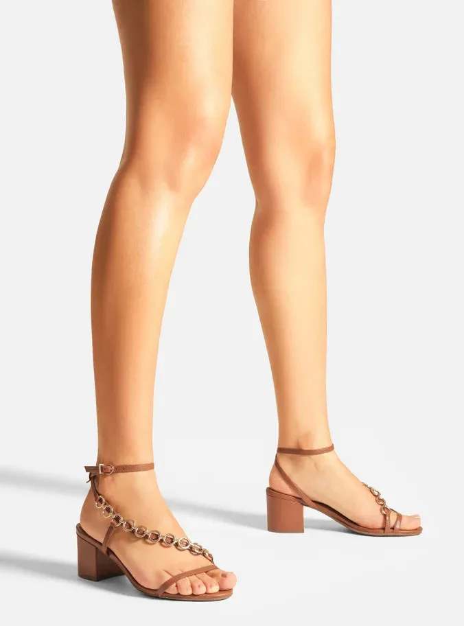 Environmentally Friendly Footbed Mackenzie Leather  Block Sandal