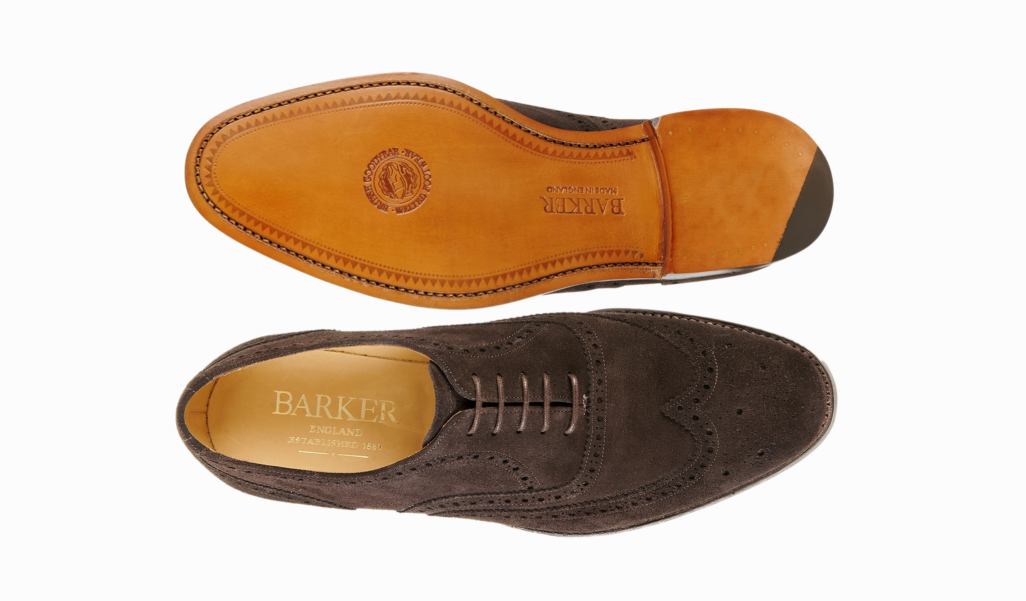 Malton - Ebano Suede Lightweight Build Boardroom Wear Polished Finish