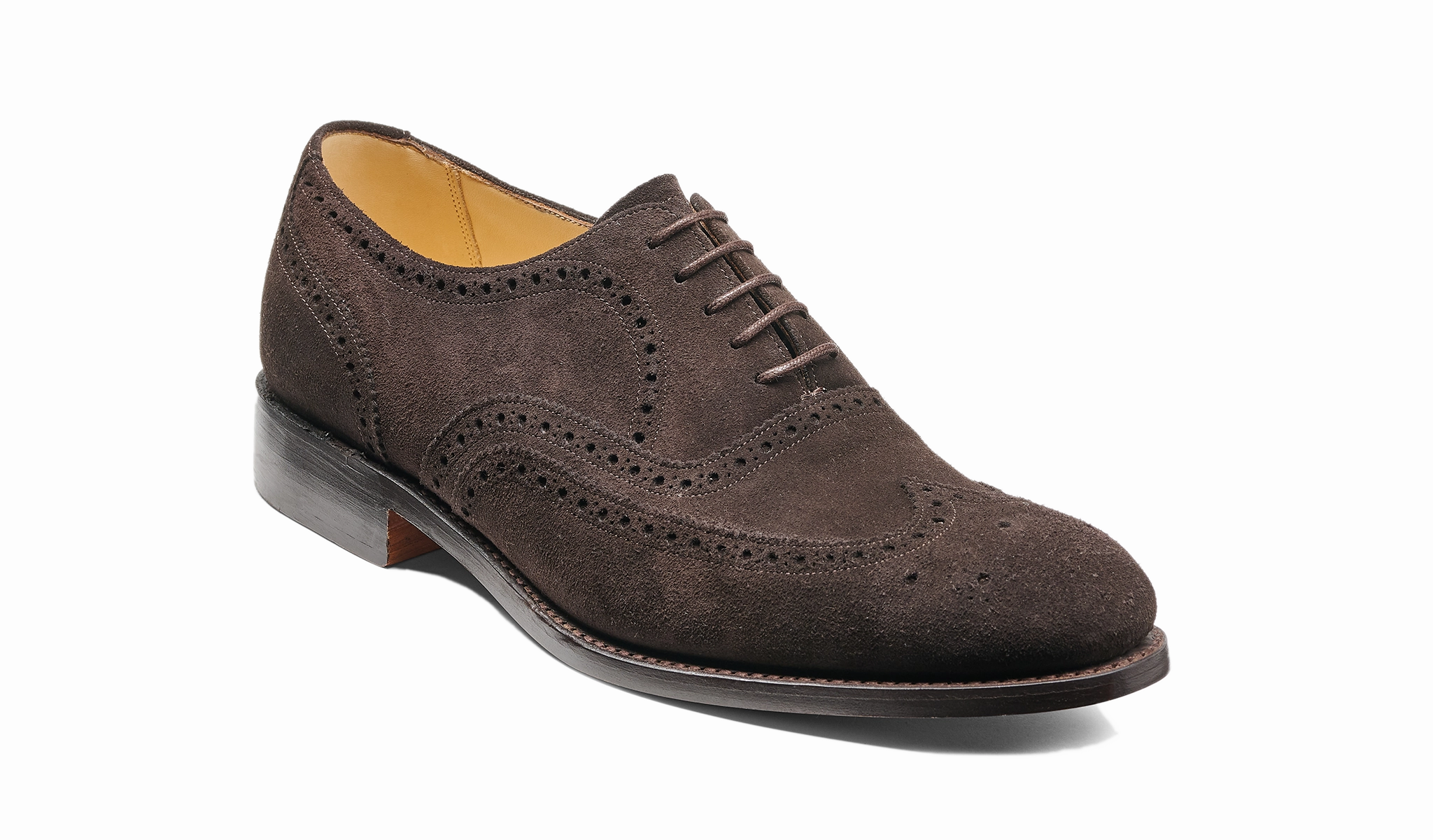 Work Look Cushioned Support Active Worker Malton - Ebano Suede