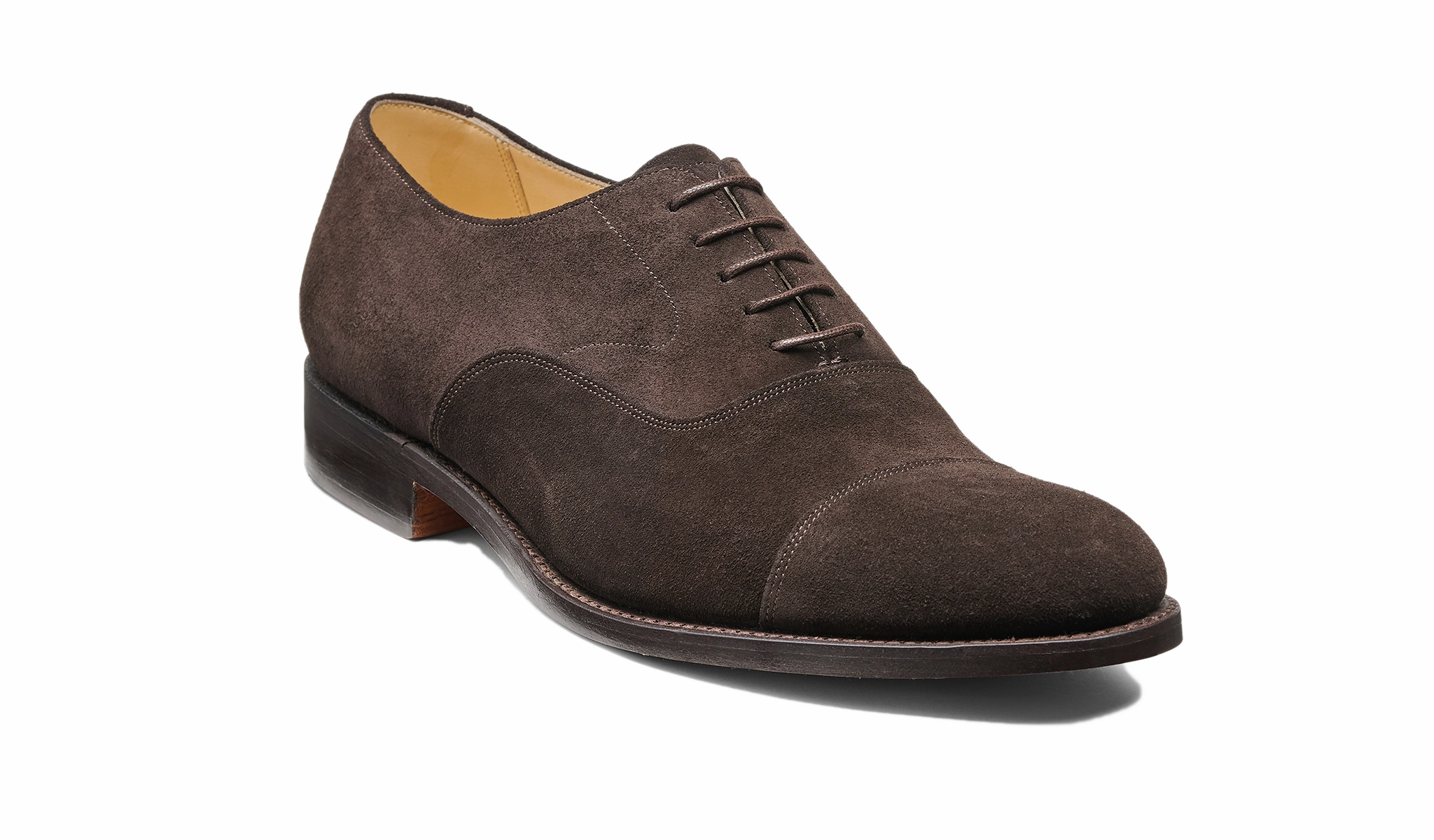 Malvern - Ebano Suede Cushioned Support Working Professional