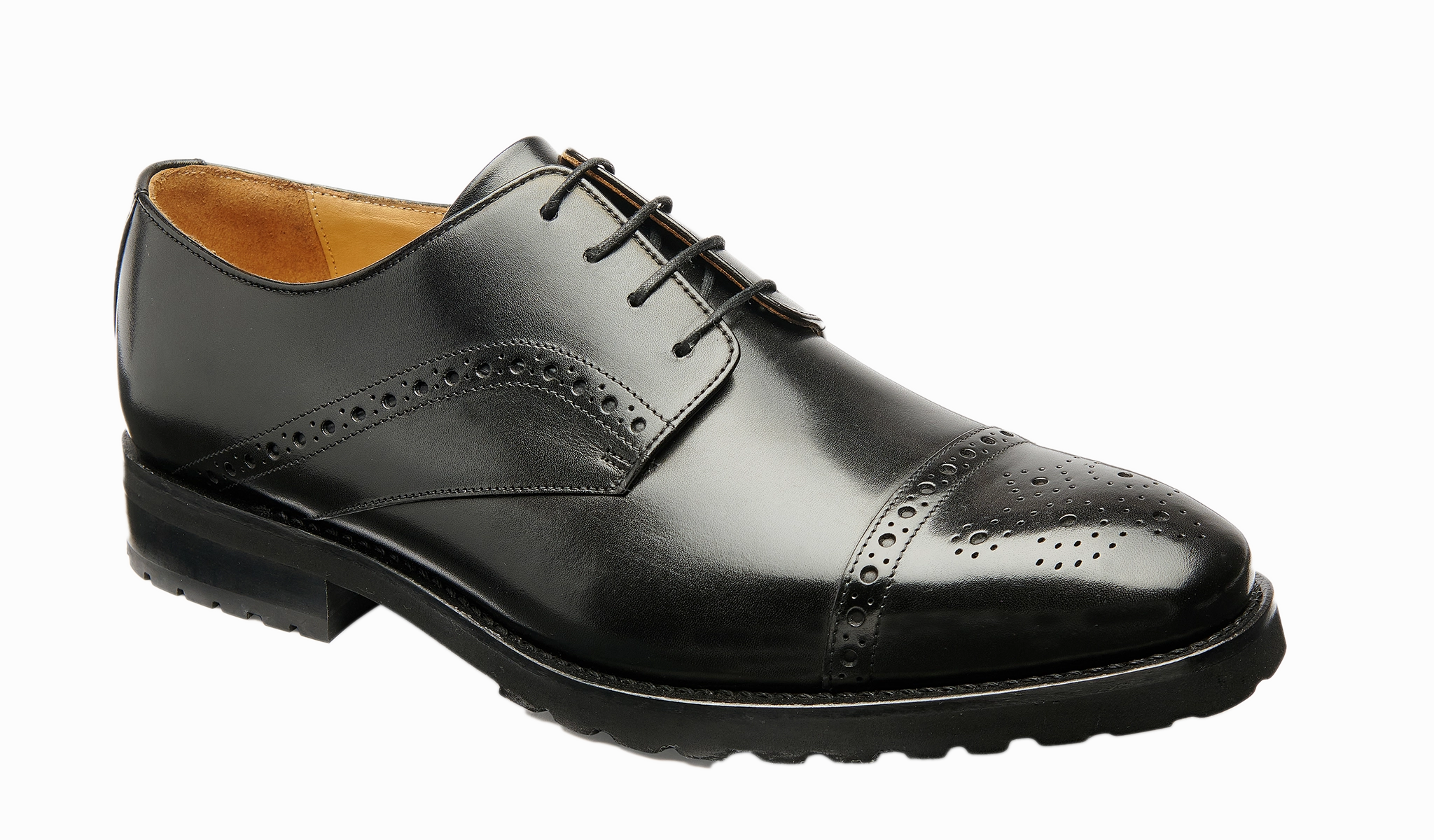 Structured Upper Comfort Seeker Margate - Black Calf