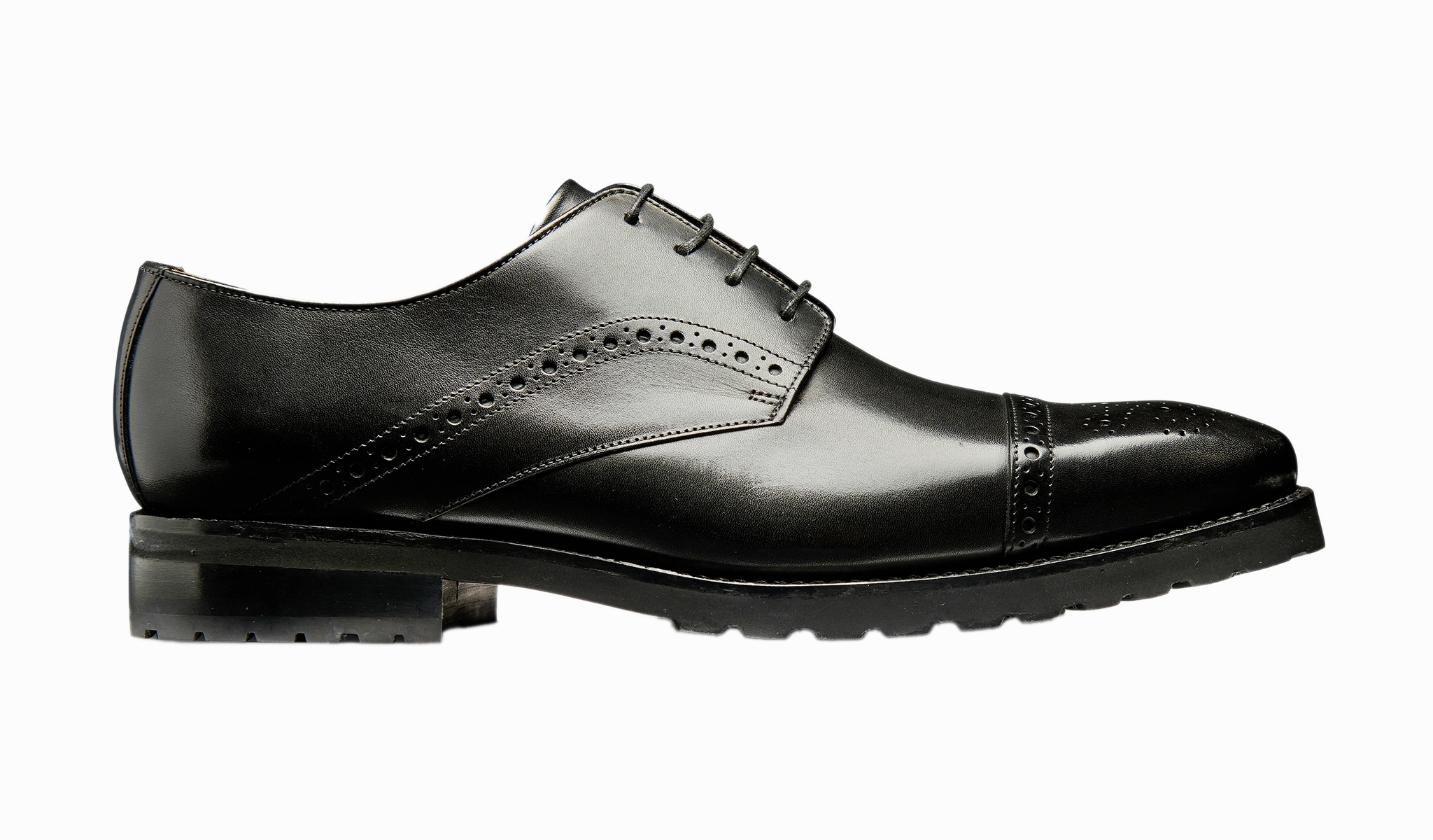 Margate - Black Calf Leather Formal Shoes Stylish Office