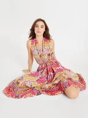 Functional Fit WideCollarDesign Marilyn Dress in Zanzibar