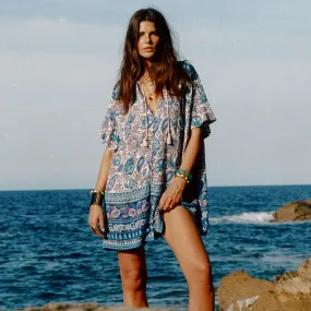 Marmont Flutter Tunic Dress Lace Fine Eco Friendly