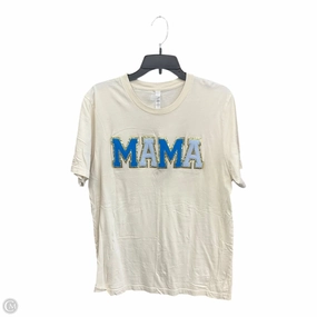 Maternity Athletic Top Short Sleeve By Clothes Mentor, Size: L FlexibleCollarStructure