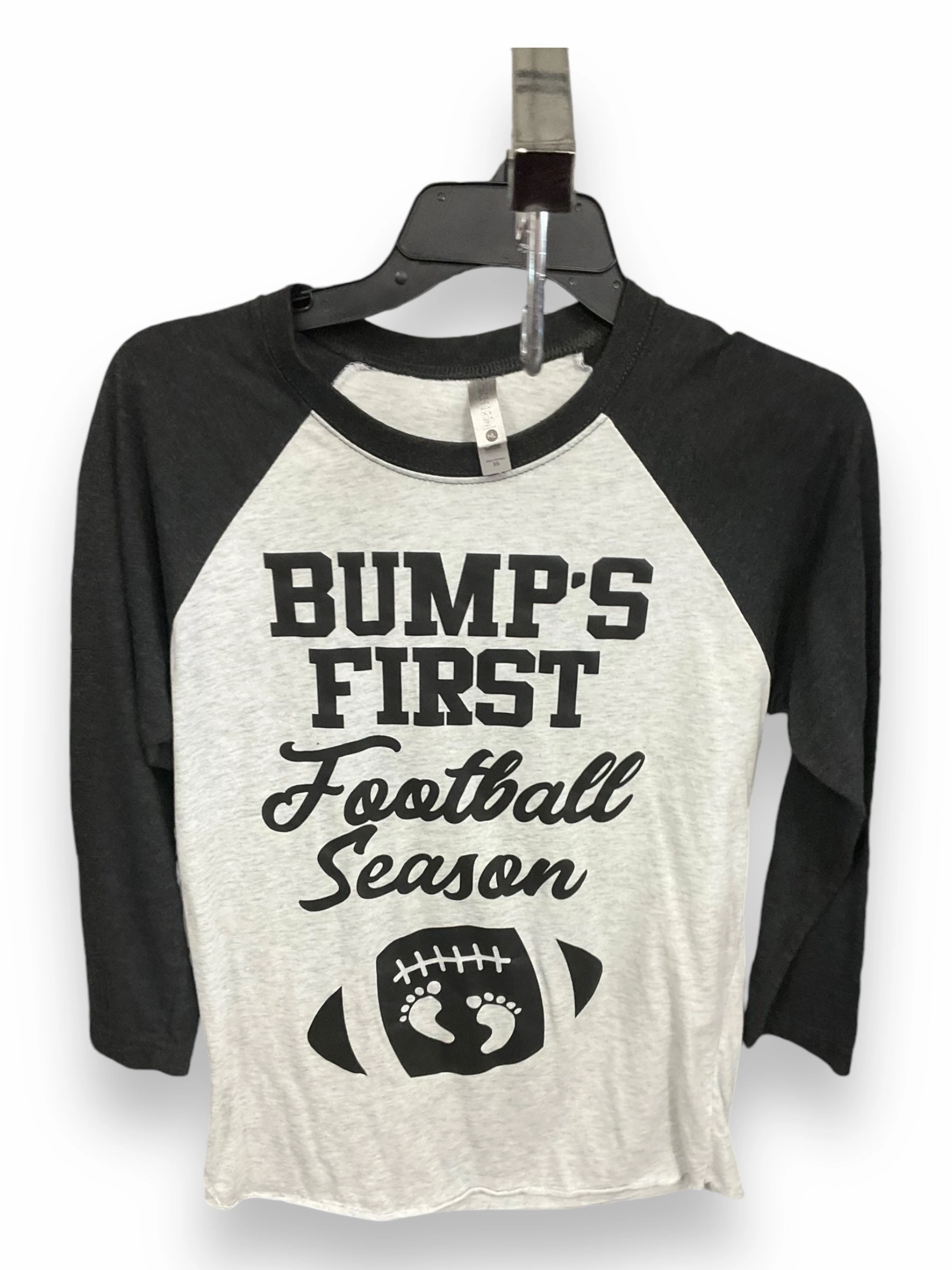 Maternity Top Long Sleeve By Next Level, Size: Xs Casual Long Sleeve