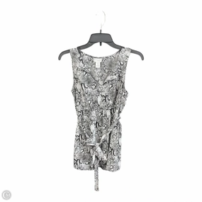 Maternity Top Sleeveless By Motherhood, Size: S Reflective Trim Summer Style