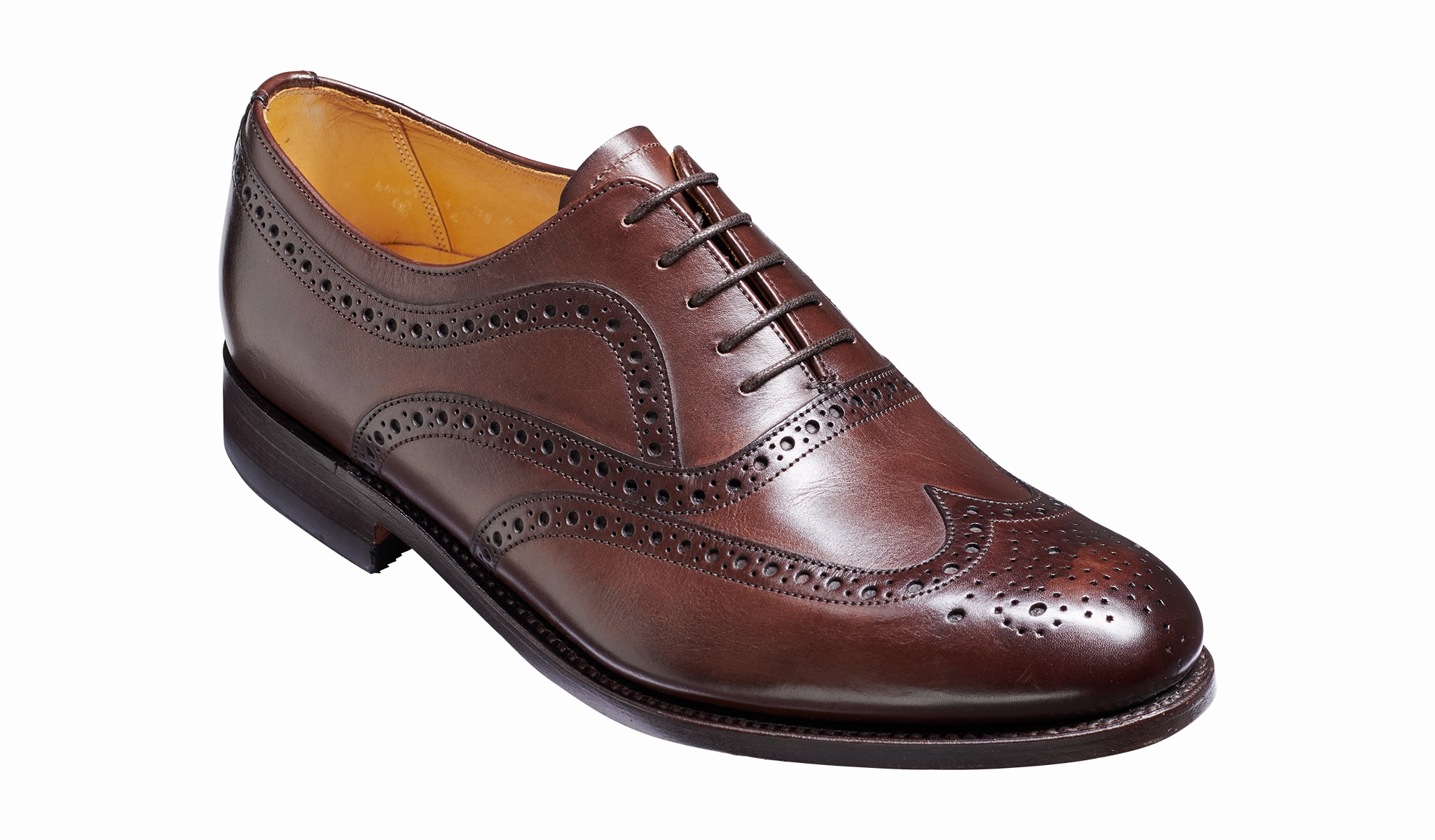 Work Dress Shoes Rich Brown Oxfords Southport - Dark Walnut Calf