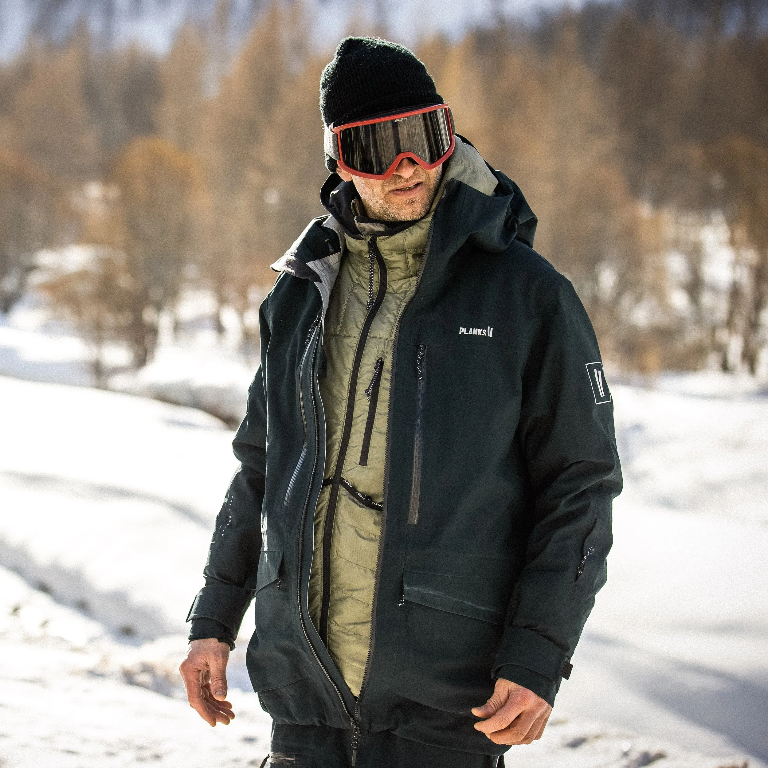 Men's Dumpster Mid-Layer Soft Lined Interior Classic Zip Up