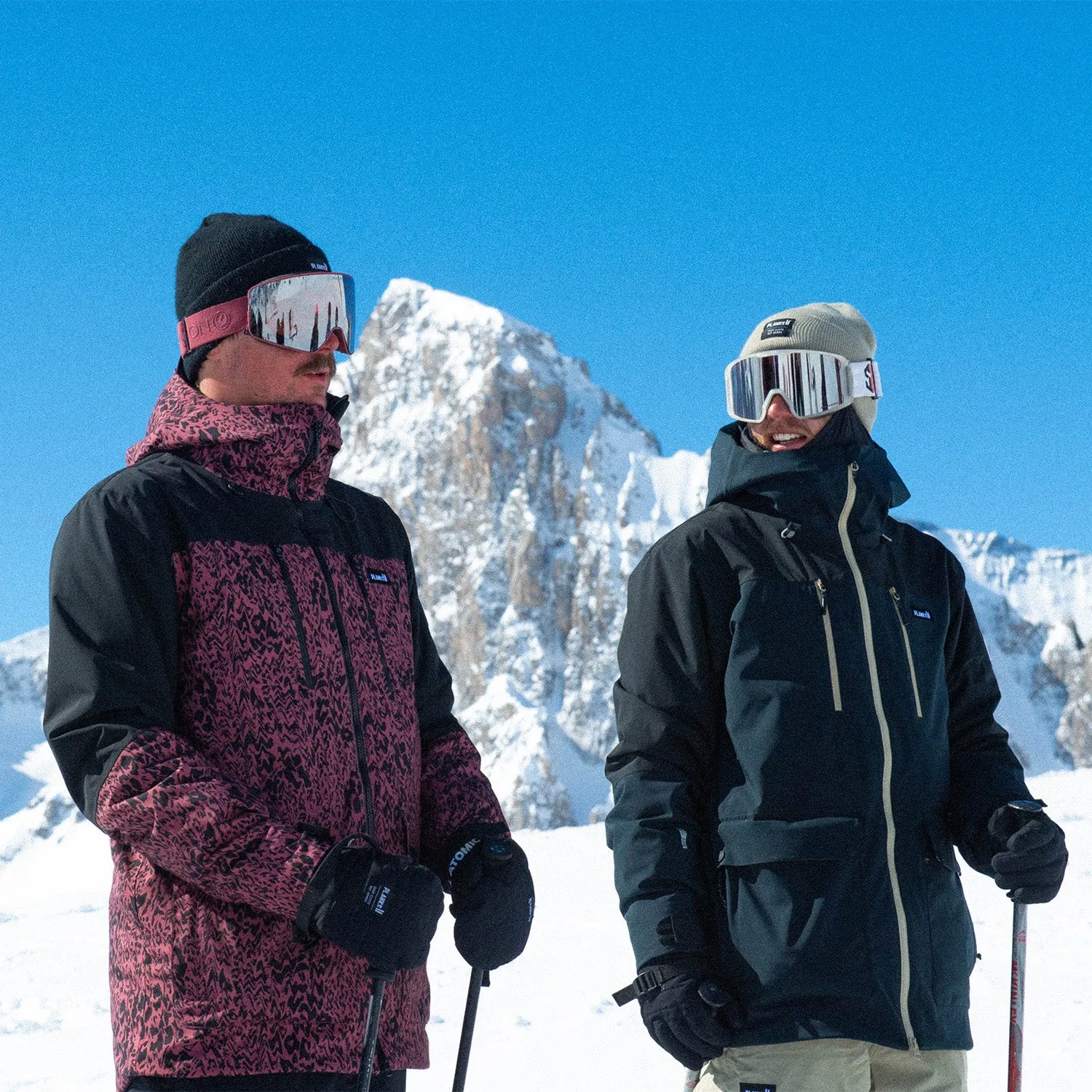 Plaid Print Weather Fit Men's Good Times Insulated Jacket