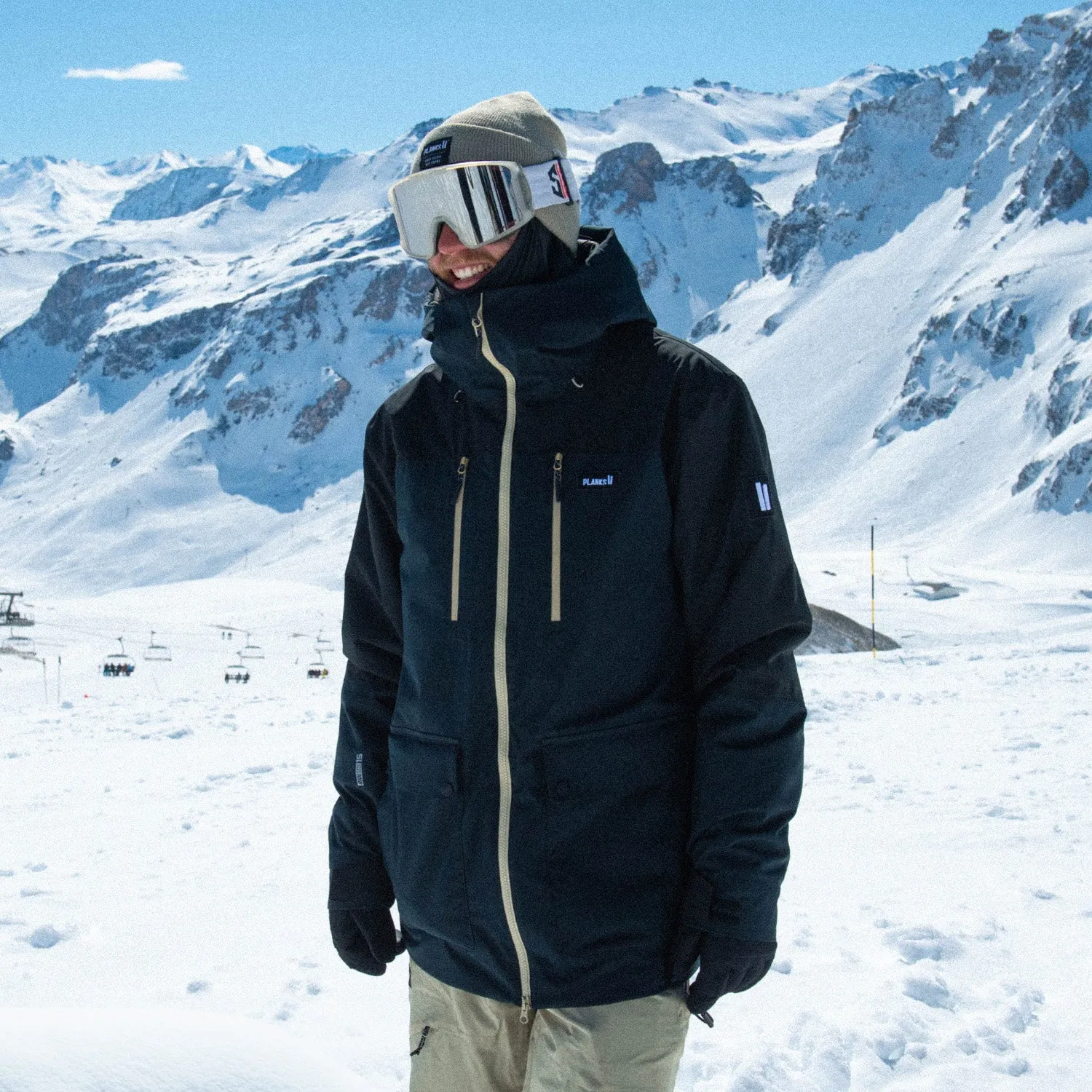 Men's Good Times Insulated Jacket Ergonomic Seams