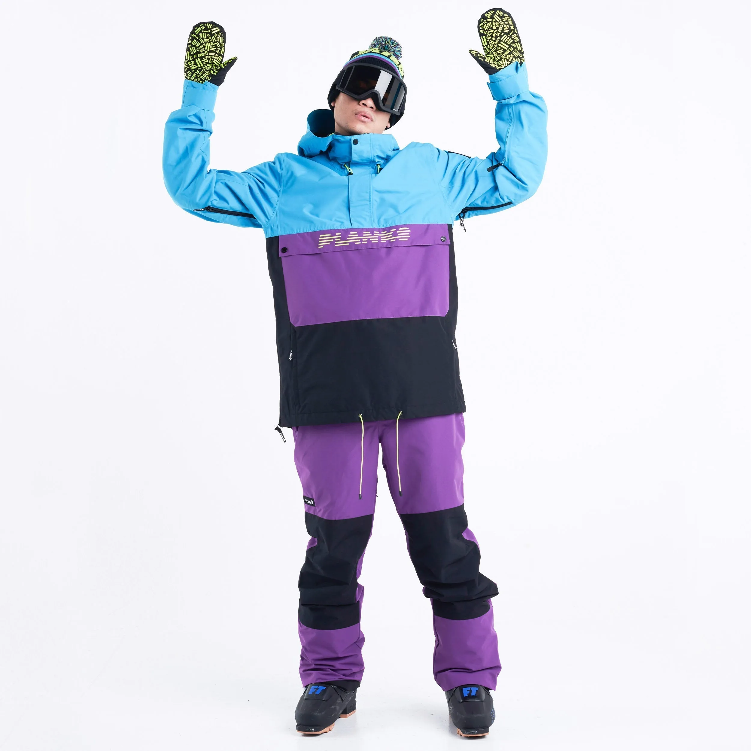 Athletic Tailored Fit Men's Happy Days Anorak