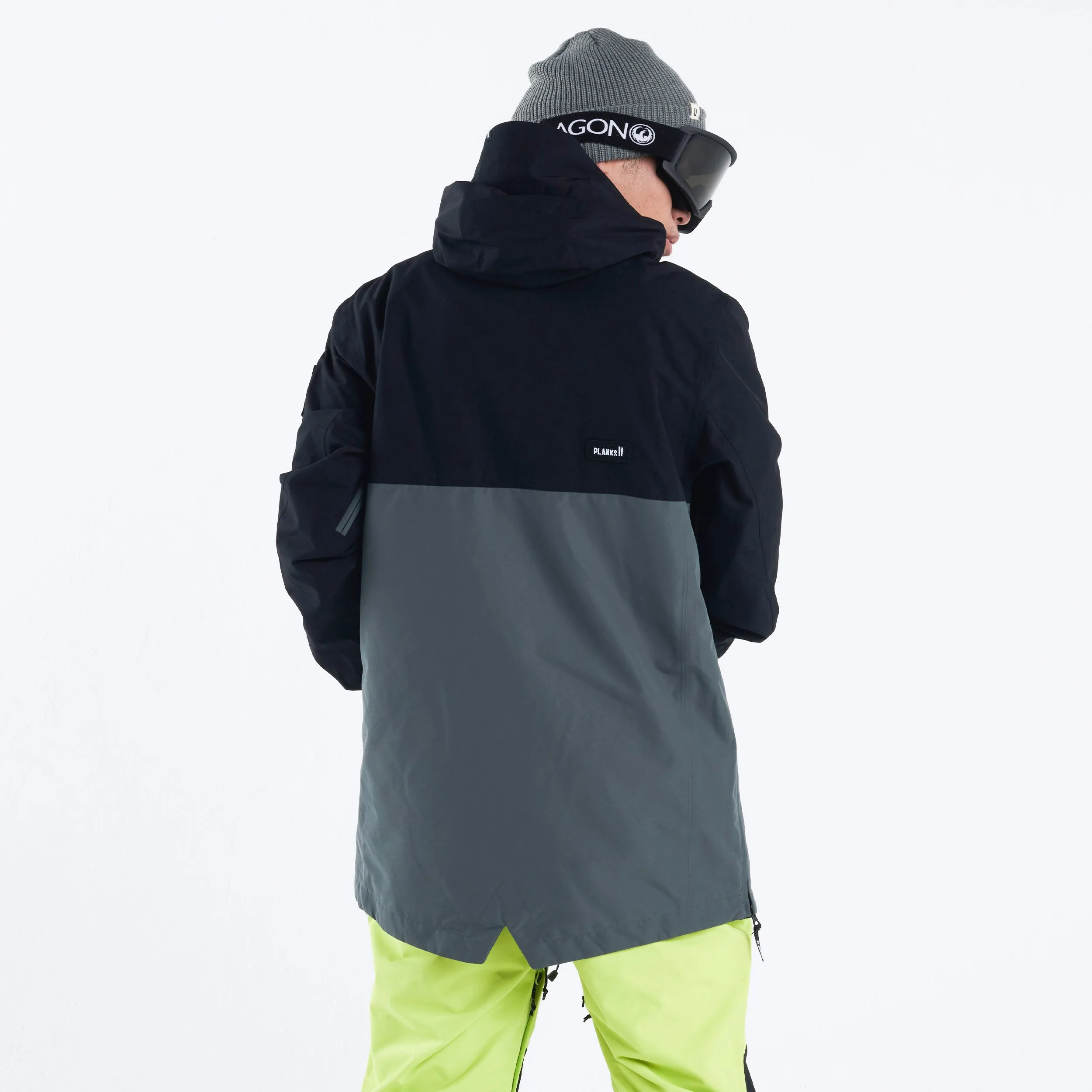 Men's Happy Days Anorak Compressed Packing Design