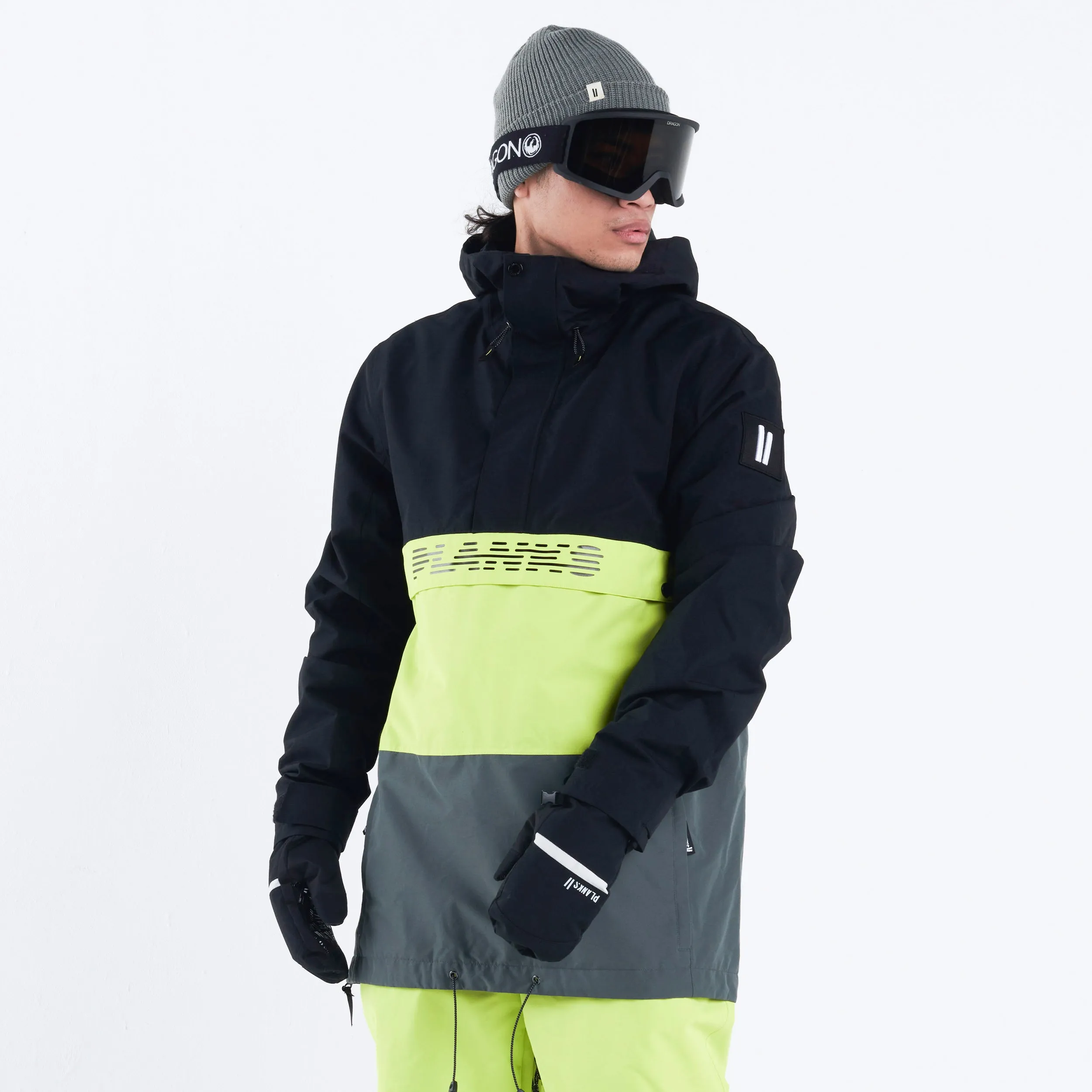 Men's Happy Days Anorak Refined Casual High Collar Options