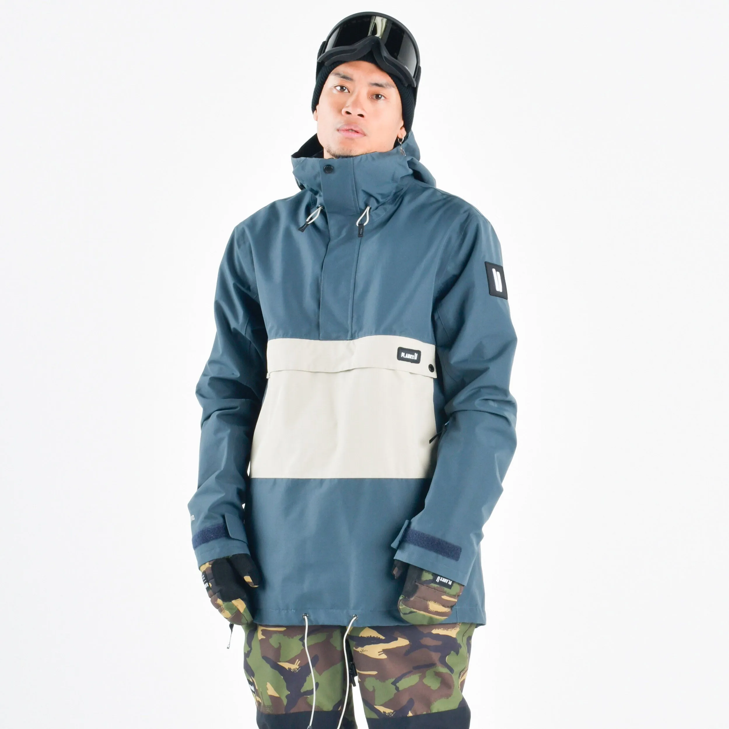 Double Stitch Reinforcement Ergonomic Fit Men's Happy Days Anorak