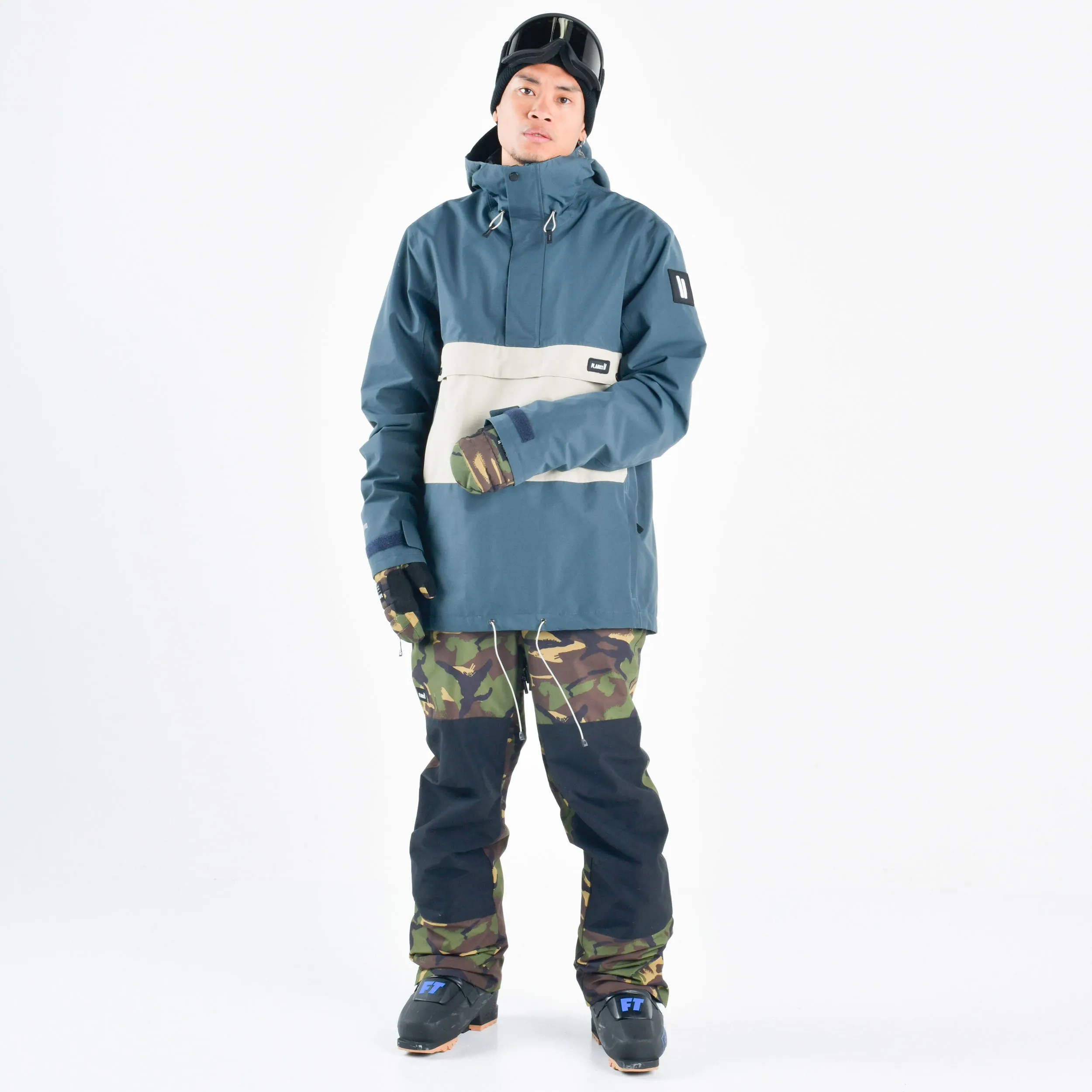 Sustainable Packaging Men's Happy Days Anorak