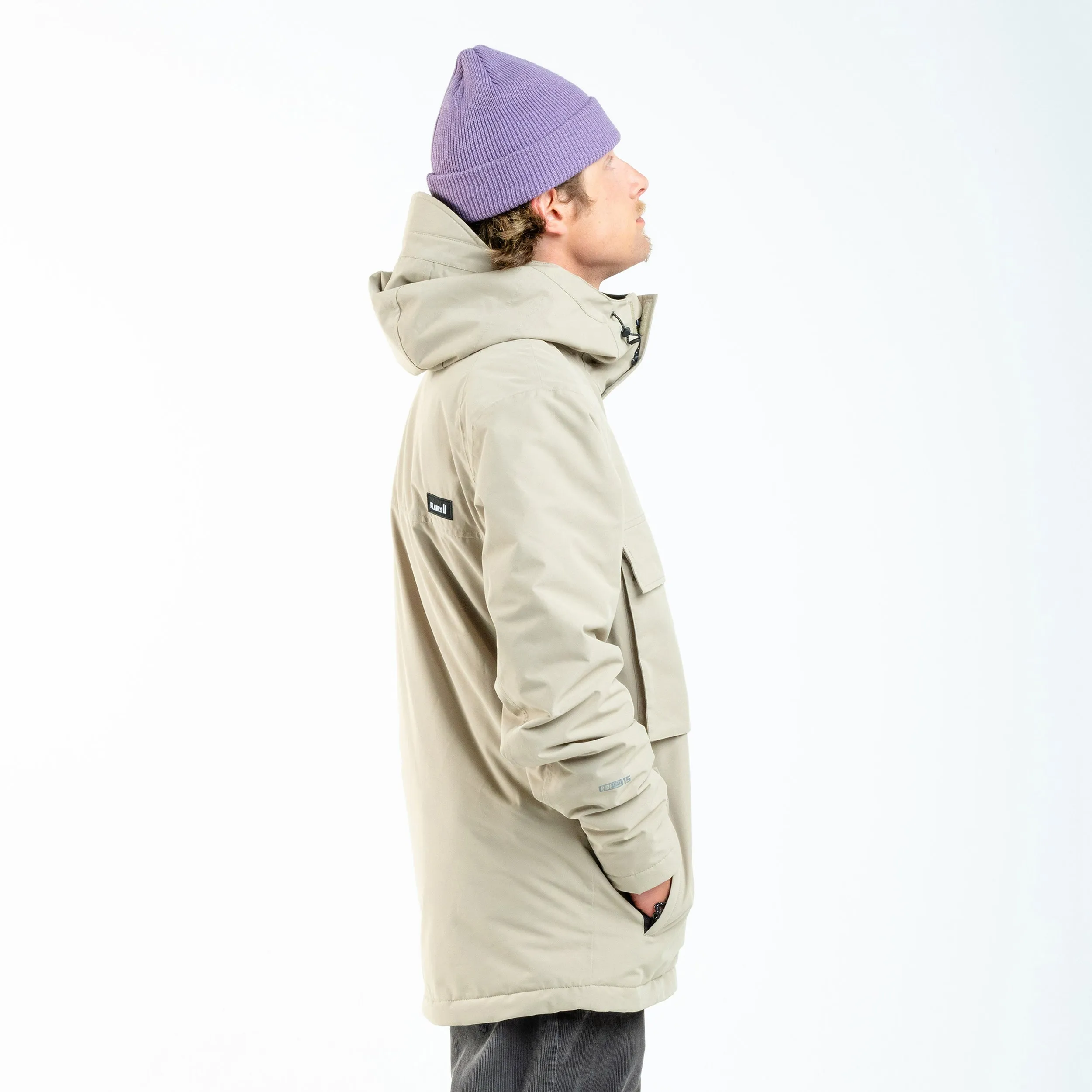 Men's Slide Away Jacket Sealed Seam Construction