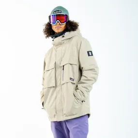 Detachable Hood Men's Slide Away Jacket