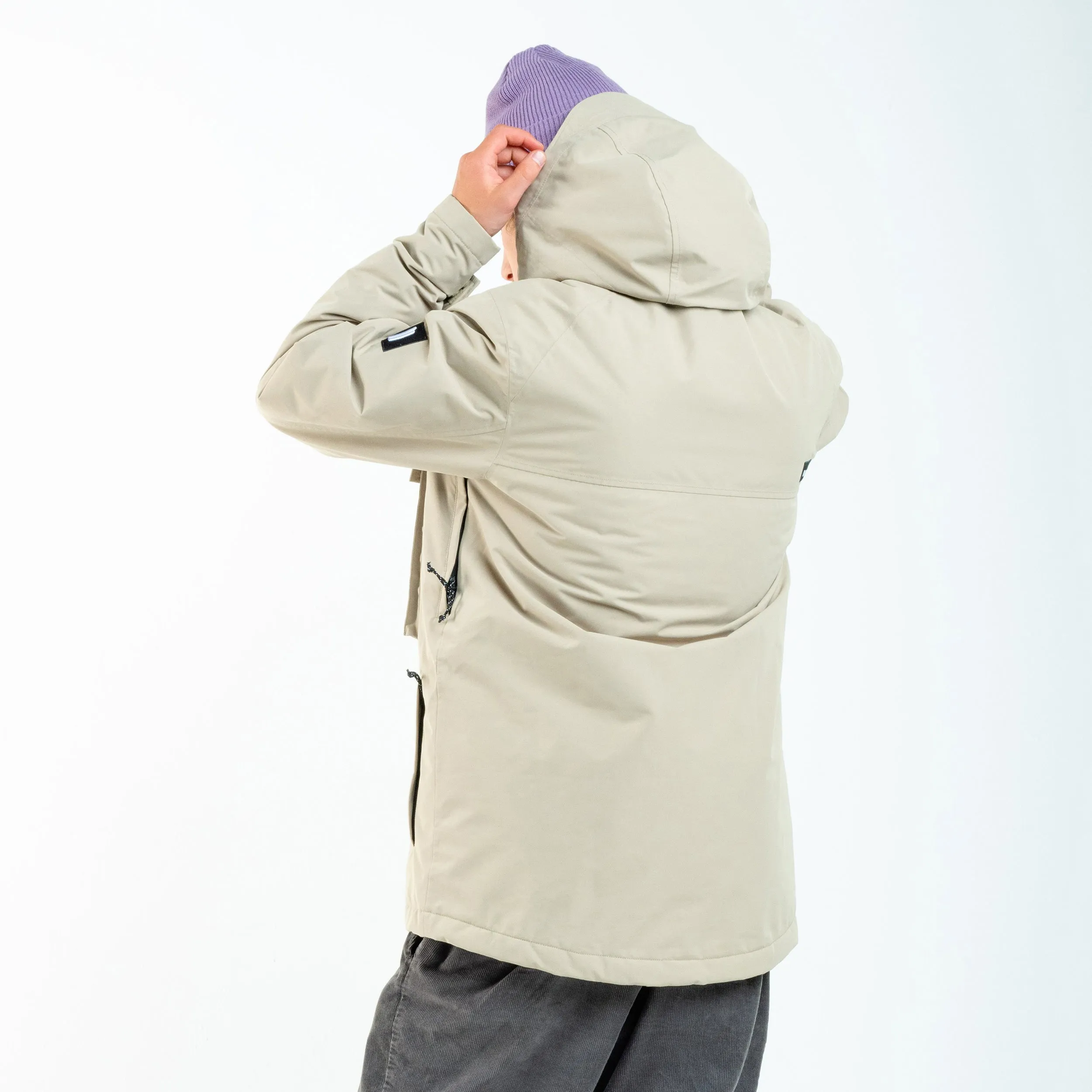 Men's Slide Away Jacket Adjustable Hem Lock System QuickDry Fabric