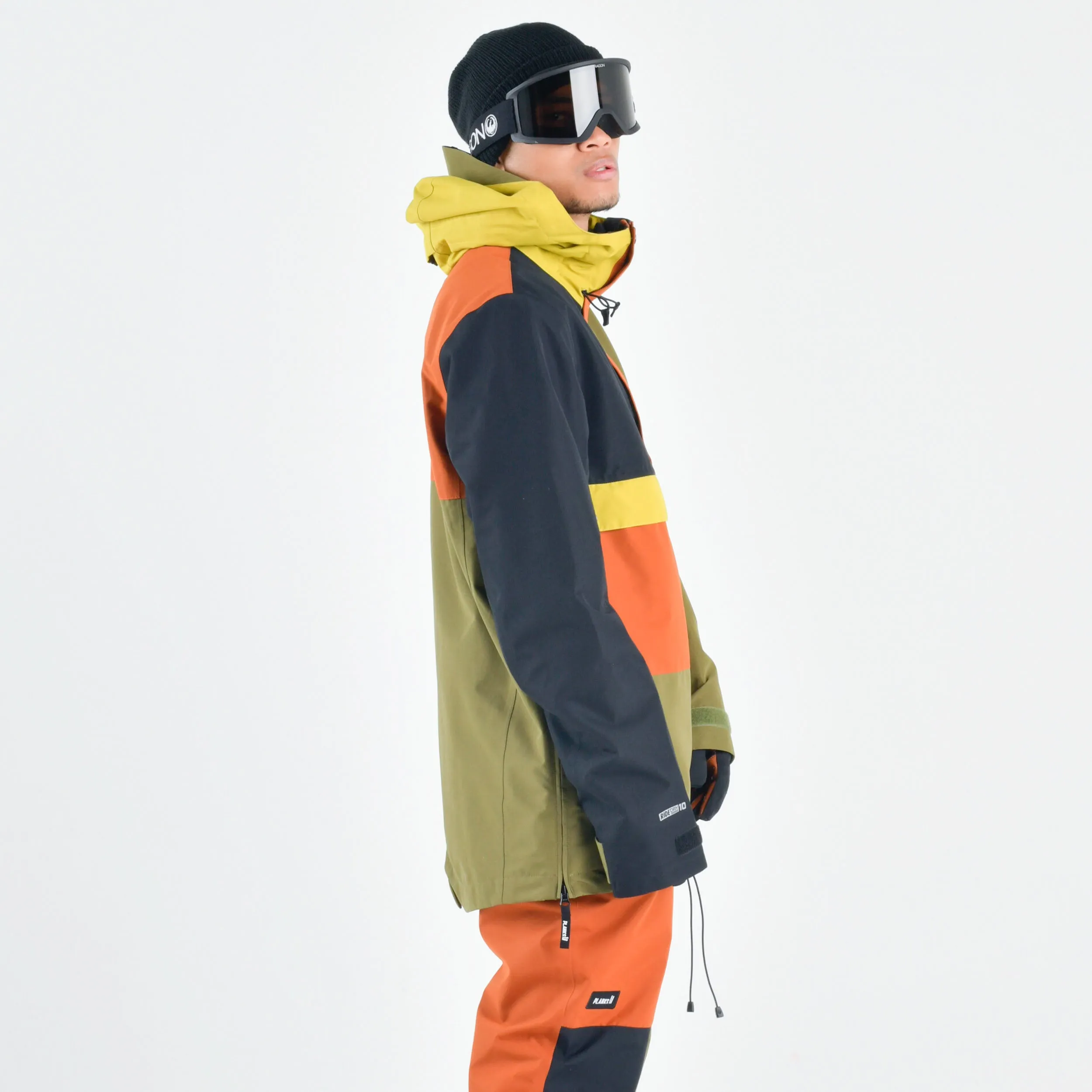 Men's 'Wasters' Happy Days Anorak Weekend Chill Style Reversible Dual Layer