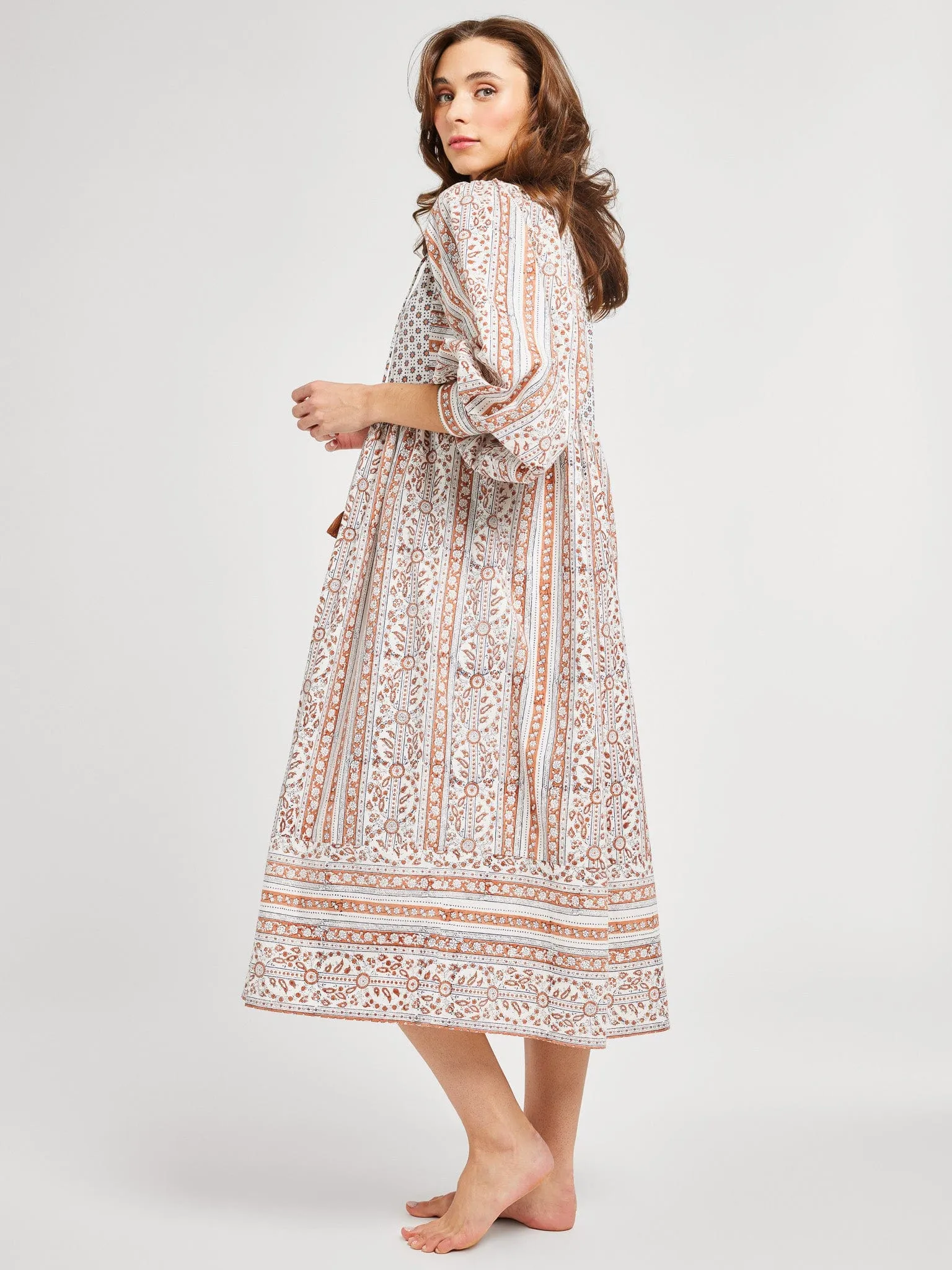 garden party Subtle Stitch Michelle Dress in Sedona
