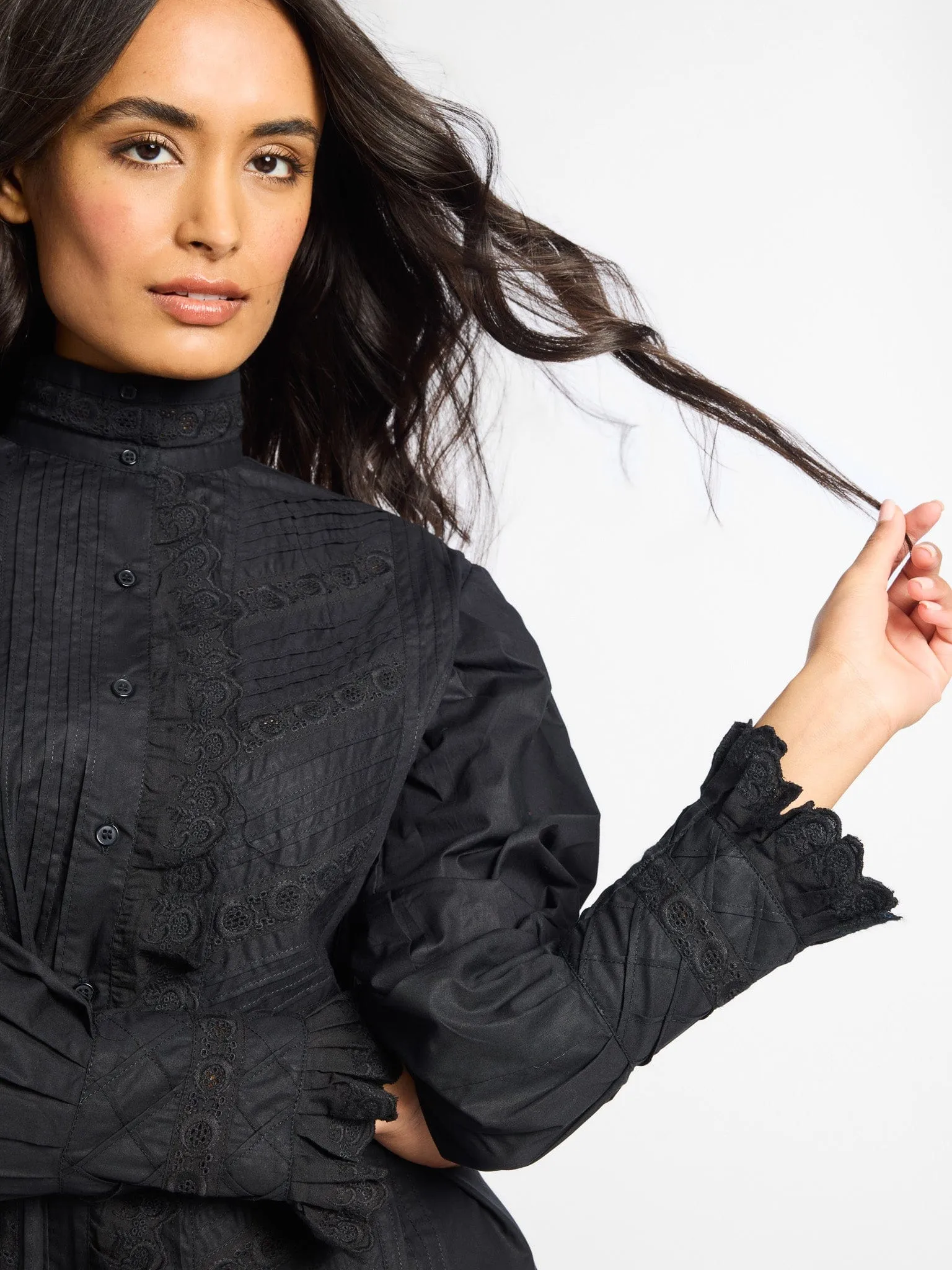 Mika Dress in Black photo look