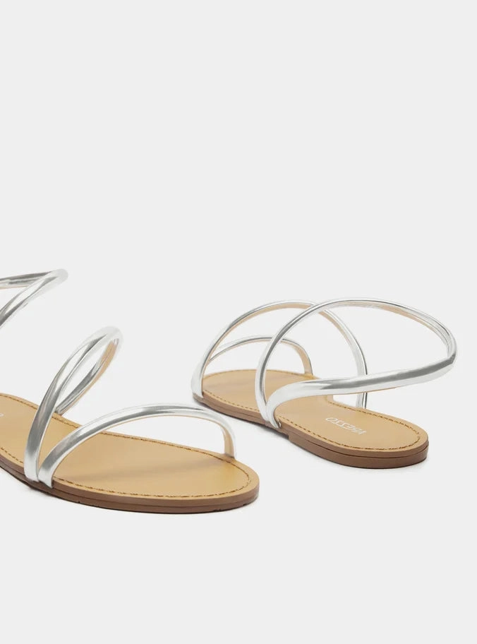 Mikayla Flat Sandal Bride Side