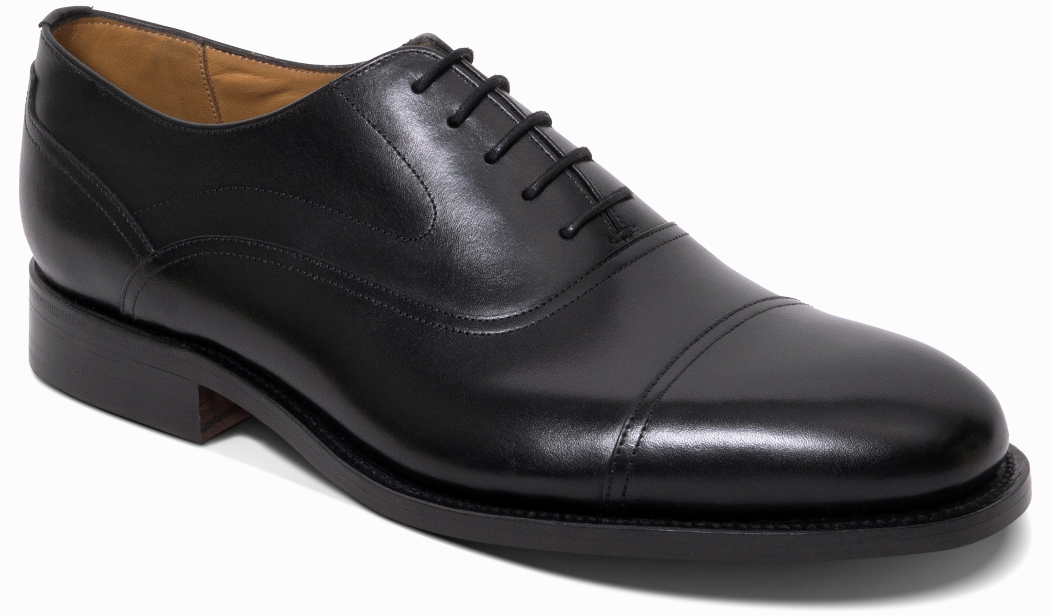 Balanced Structure Presentation Ready Quick Walking Cherwell- Black Calf