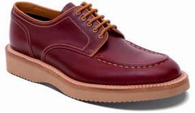 Office Casual Seasonal Match Michigan - Burgundy Waxy Calf