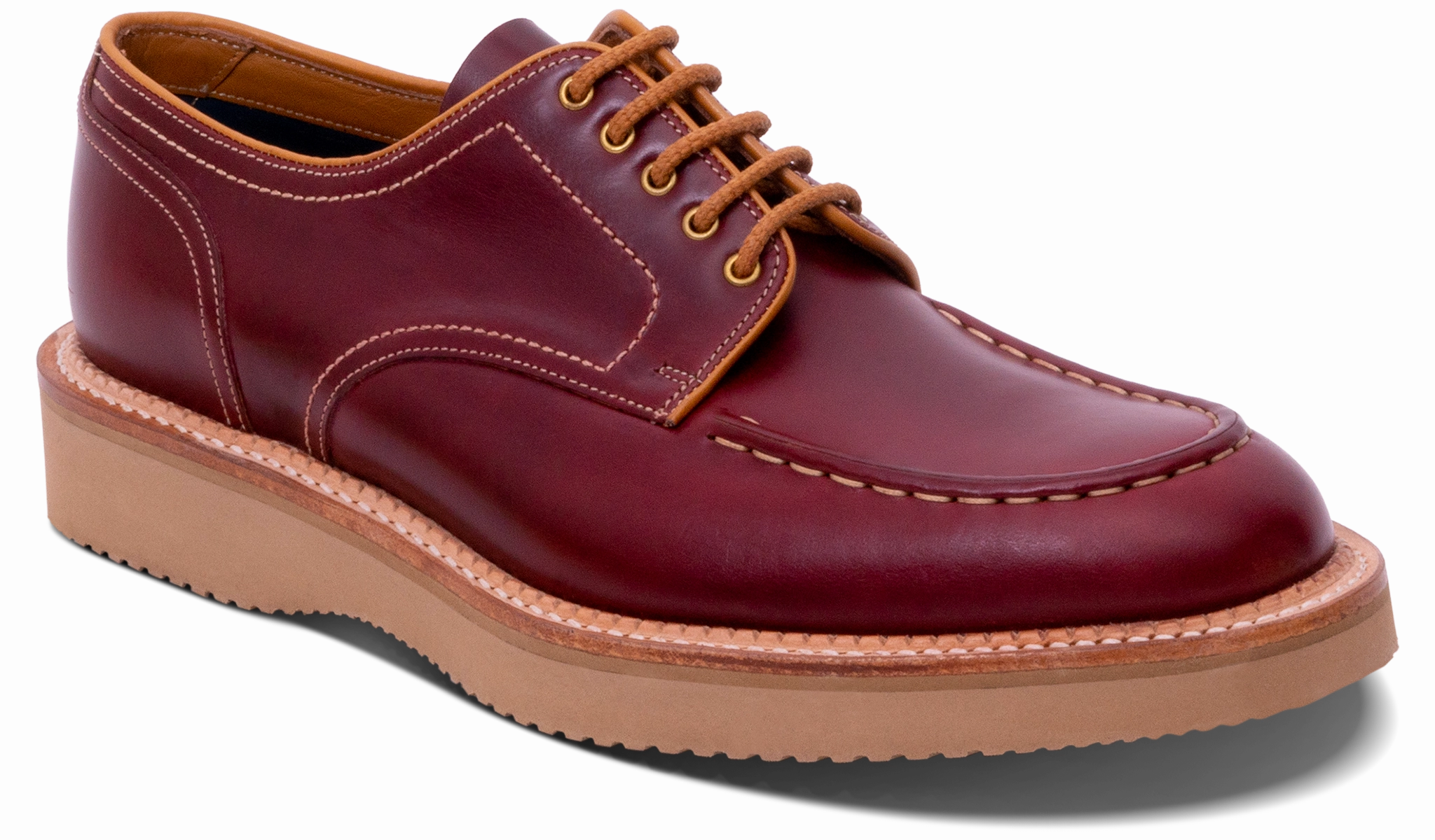 Michigan - Burgundy Waxy Calf Durable Everyday Comfort