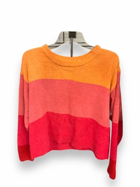 Casual Fit Stylish Jacket Sweater By Lane Bryant In Multi-colored, Size: Xl